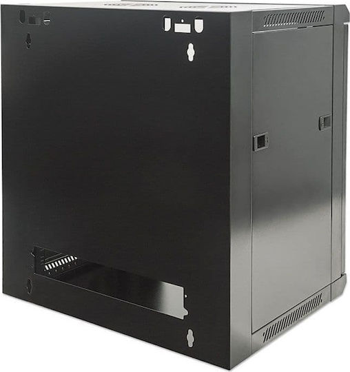 Intellinet Επιτοίχια Καμπίνα Rack 15U Ασυναρμολόγητη 57x45x77cm Μαύρο 711937