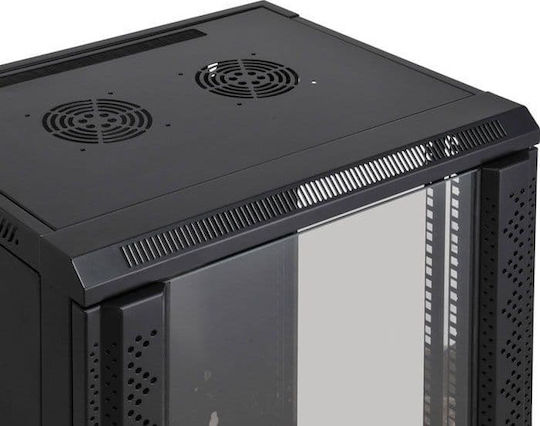 Intellinet Επιτοίχια Καμπίνα Rack 9U 57x60x50cm Μαύρο 711791