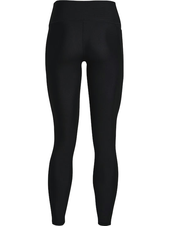 Heat Gear Running Women's Long Firming Shiny & High Waist Black Leggings
