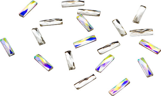 Magnetic Nail Design Στρας για Νύχια σε Διάφανο Χρώμα 20τμχ
