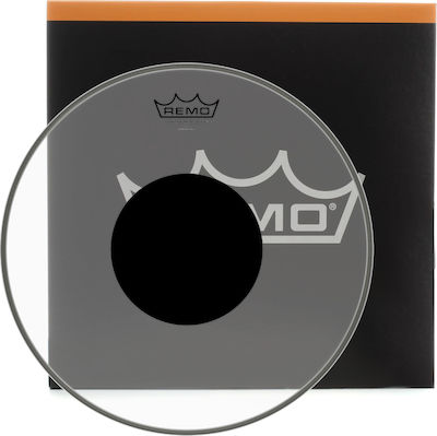 Remo Controlled Sound Clear Black Dot 14"