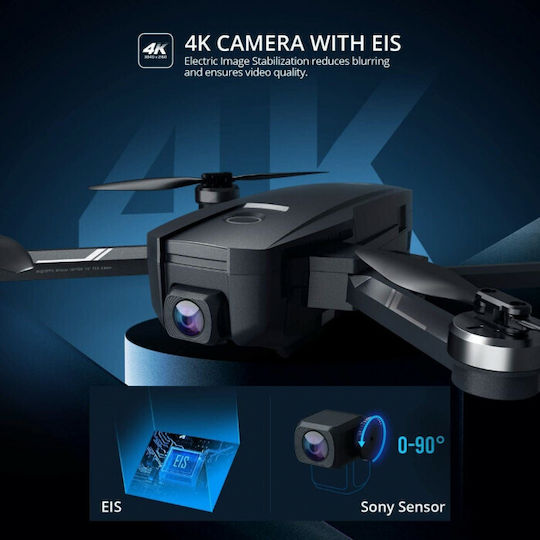 Holy Stone HS720E Drone με Κάμερα 4K 30fps EIS (Electric Image Stabilization)