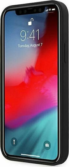 BMW Signature Back Cover Silicone Black (iPhone 12 mini)