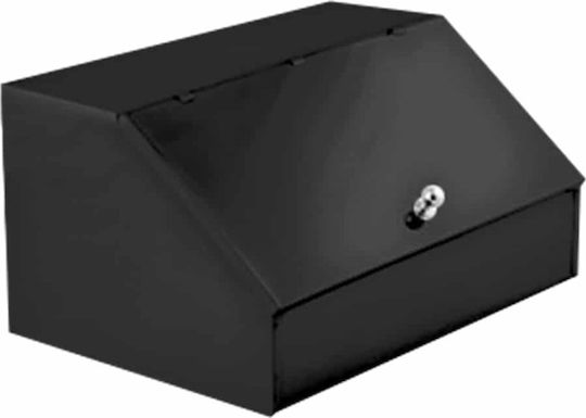Metano Καφεκούτι Large Μαύρο 4 Θέσεων Π33xΒ23xΥ17cm