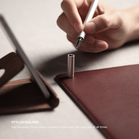 Elago Leather Mouse Pad (250mm) Burgundy ELEPAD-BGD