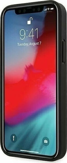 Ferrari Off Track Perforated Back Cover Δερμάτινο Κόκκινο (iPhone 12 / 12 Pro)