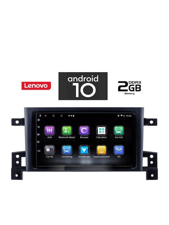 Lenovo Sistem Audio Auto pentru Suzuki Vitara / Grand Vitara Vitara 2005-2015 (Bluetooth/USB/AUX/WiFi/GPS/Partitură) cu Ecran Tactil 9" IQ-AN X6946_GPS