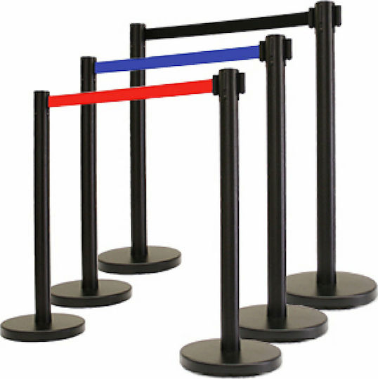 Bariere de siguranță Post Negru 2mx91cm