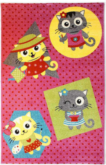 Pic 014 Kinder Teppich Fuchsie 160x230cm