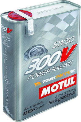 Motul Συνθετικό Λάδι Αυτοκινήτου 300V Power Racing 5W-30 2lt