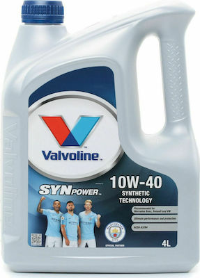 Valvoline Λάδι Αυτοκινήτου SynPower 10W-40 4lt