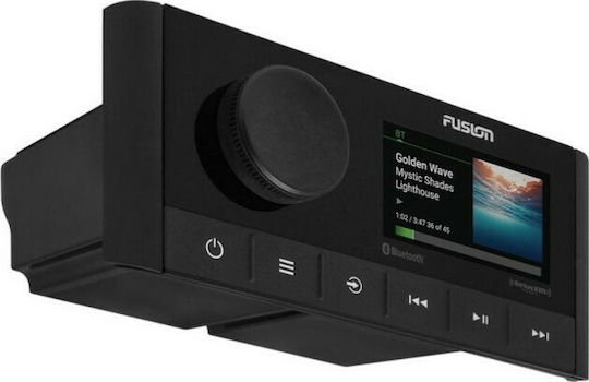 Fusion MS-RA210 Бордова аудио система 50W Водоустойчив със AUX / Bluetooth / DAB / USB Черен