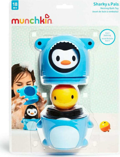 Munchkin 3 in 1 Shark, Penguin & Fish Shark, Penguin & Fish for 18++ Months 51847