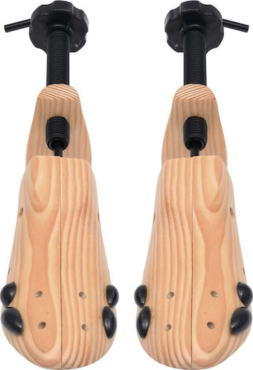 vidaXL Lemn masiv Calapod 41/46 4buc