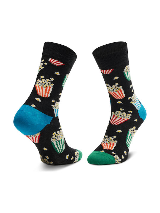 Happy Socks Popcorn Κάλτσες με Σχέδια Πολύχρωμες Happy Socks Popcorn Κάλτσες με Σχέδια Πολύχρωμες