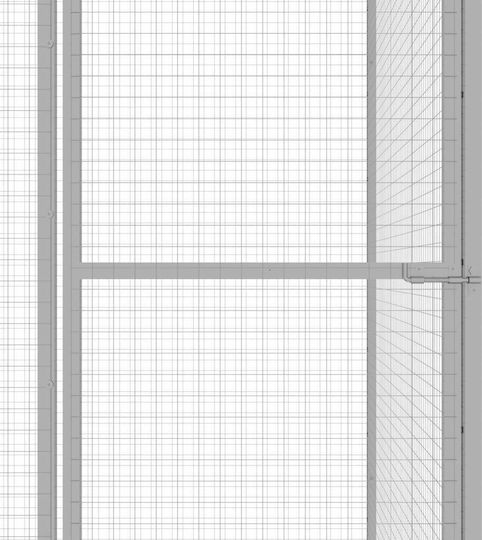 vidaXL 146356 Клетка за котки от Галванизирана Стомана 150брx150брx150брсм.