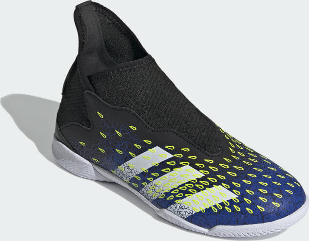 adidas men's predator freak 3 laceless indoor soccer shoes