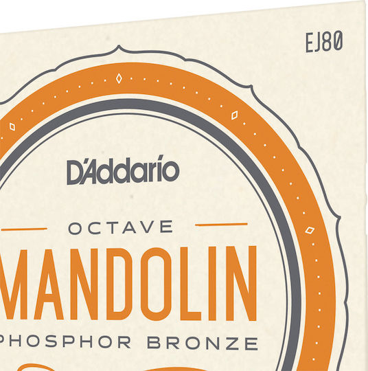 Daddario Satz Phosphor-Bronze Saiten für Mandoline Octave Mandolin Set Mittelgroß 12 - 46"