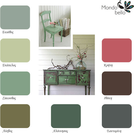 Mondobello Chalk Paint Chalk Paint 375ml Alonissos/green