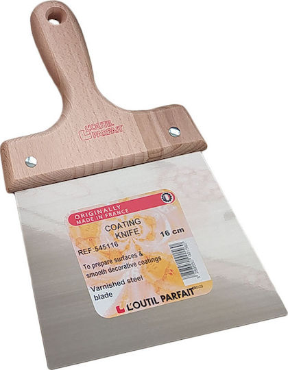 L' Outil Parfait Trowler Inox 160mm with Wooden Handle 545116