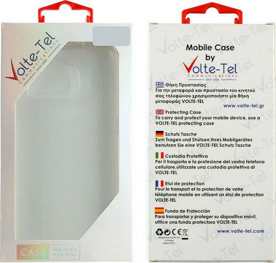 Volte-Tel Back Cover Σιλικόνης Διάφανο (Galaxy Z Flip)