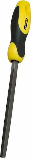Stanley 0-22-462 Λίμα Μετάλλου 200mm Τρίγωνη με Λαβή (Μεσαίο Δόντι)
