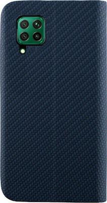 Idol 1991 Elite Anti-Rfid Synthetic Leather Book Blue (Huawei P40 Lite)