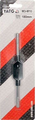 Yato Μανέλα Κολαούζου M3-M10 Steel Sliding T-Bar Handle Sliding T-Bar Handle with Tap Wrench YT-2996