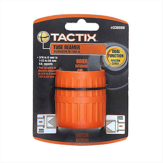 Tactix Απογρεζωτής Σωλήνων 5-38mm 338080 Απογρεζωτής