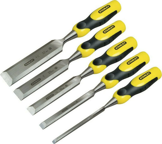 Stanley Dynagrip Skewed Chisel 25mm with Plastic Handle