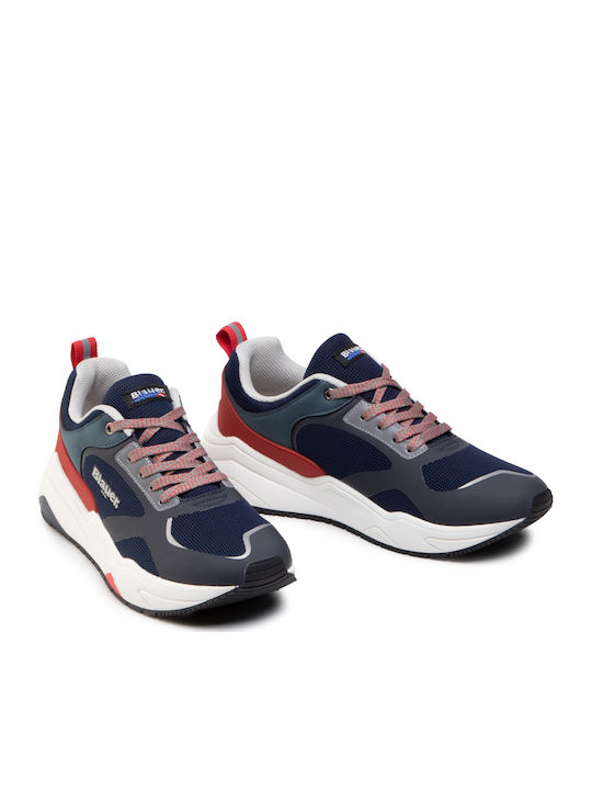 S1TOK01-MES Ανδρικά Sneakers Navy Μπλε
