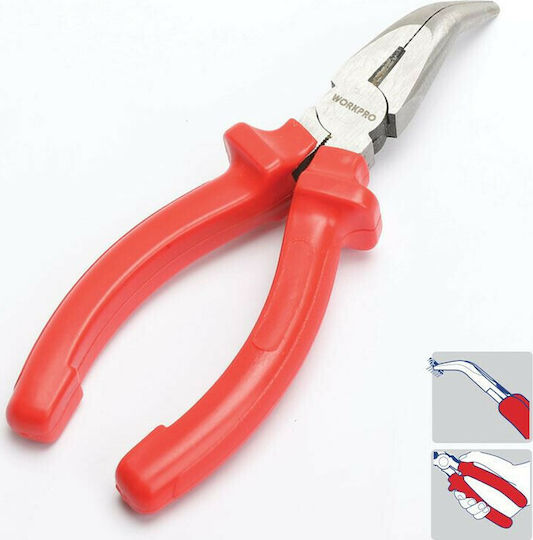WorkPro CS Cutting Plier Curved Length 160mm