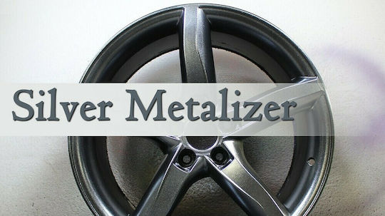Plasti Dip Σπρέι Προστατευτικού Φιλμ Metalizer με Μεταλλικό Εφέ Silver 400ml