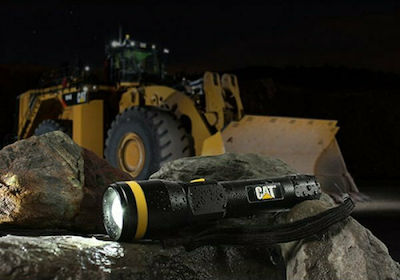 CAT Flashlight LED Waterproof with Maximum Brightness 300lm