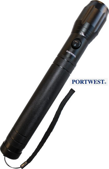 Portwest Flashlight LED Waterproof with Maximum Brightness 800lm PA61