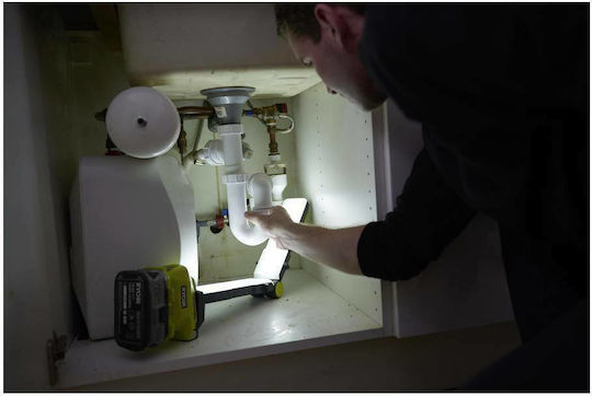 Ryobi Battery Workshop Light LED with Brightness up to 850lm R18ALF-0 18V Folding Area Light