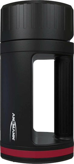 Ansmann Rechargeable Handheld Spotlight LED IP20 with Maximum Brightness 420lm Black