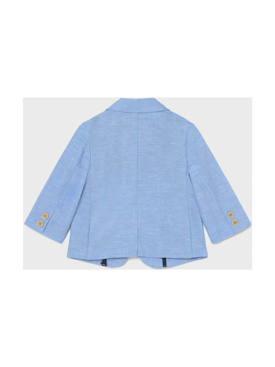 Mayoral Kids Blazer short Light Blue