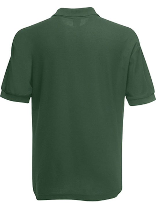 Fruit of the Loom 65/35 Men's Short Sleeve Promotional T-Shirt Bottle Green