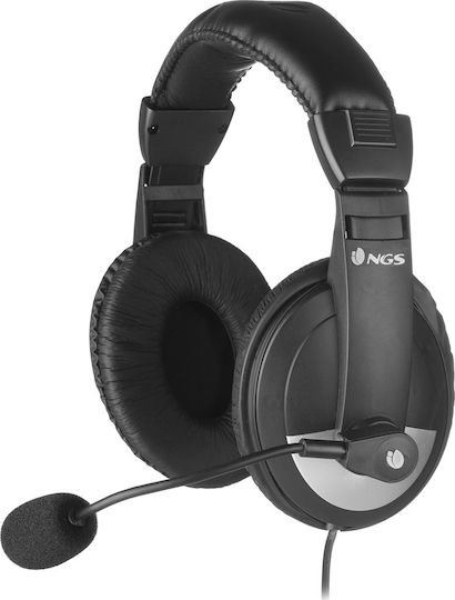 NGS MSX9 Pro Over Ear Multimedia Ακουστικά με μικροφωνο και σύνδεση 3.5mm Jack