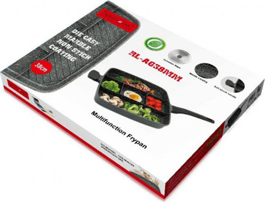 Royalty Line Royalty Line Grill aus Aluminium mit Steinbeschichtung 38cm