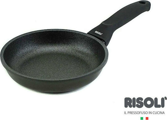 Risoli Blackplus 20cm Cast Aluminum with Stone Coating Black