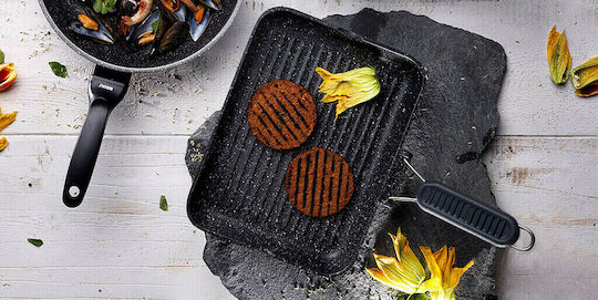 Risoli Granito Grill made of Cast Aluminum with Stone Coating 36cm