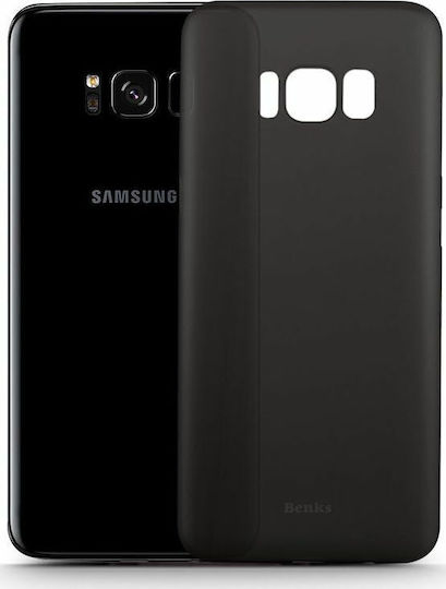 Benks Magic Lollipop Back Cover Plastic 0.4mm Negru (Galaxy S8+)