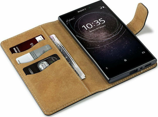 Terrapin Wallet Synthetic Leather Black (Xperia L2)