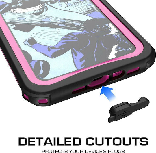 Ghostek Nautical 2 Waterproof Back Cover Plastic Waterproof Pink iPhone X / Xs