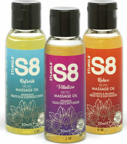 Stimul8 Erotic Massage Oil Box Λάδι για Μασάζ 50ml