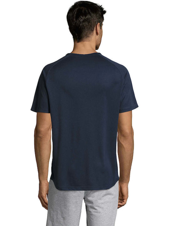 Sol's Sporty Men's Short Sleeve Promotional T-Shirt Navy Blue