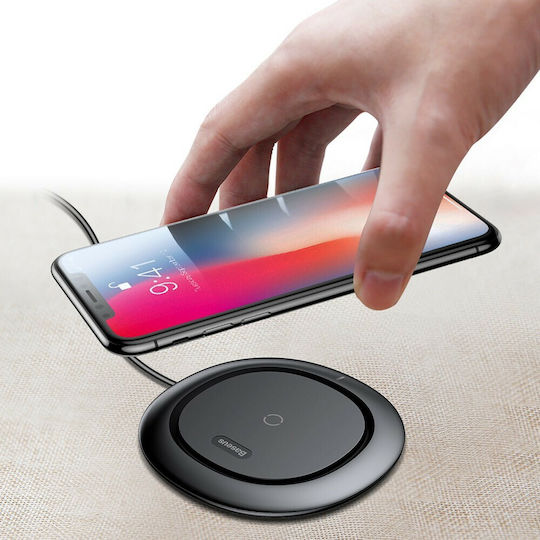 Baseus Kabelloses Ladegerät (Qi Pad) Schwarzs (Ufo Wireless Charger)