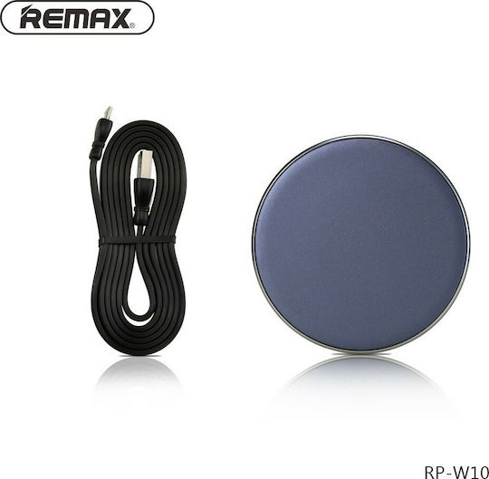 Remax Wireless Charger (Qi Pad) 5W Blue (RP-W10)
